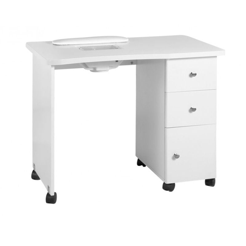 Wood desk with 011b absorber