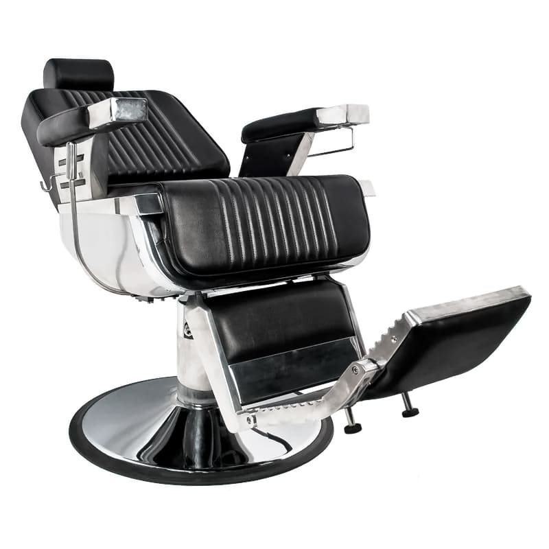Gabbiano royal black barber chair