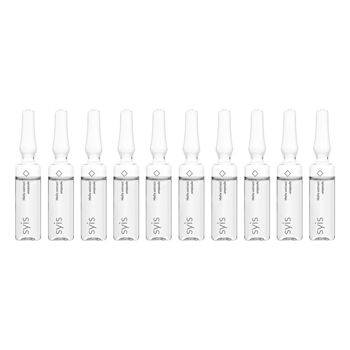Syis ampoules with snail slime helix extract serum 10x3ml