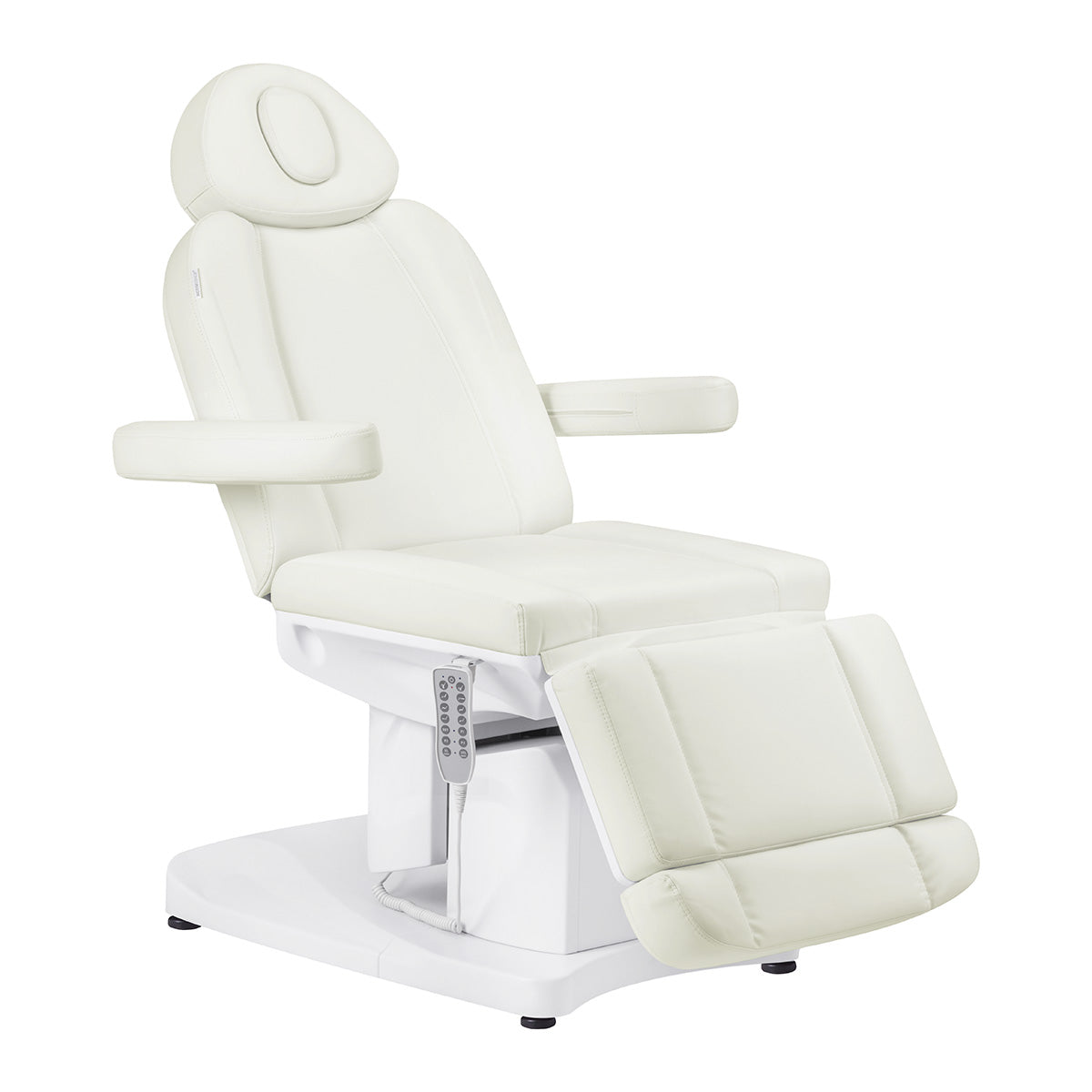 Electric cosmetic chair azzurro 708a 4 strong. white heated