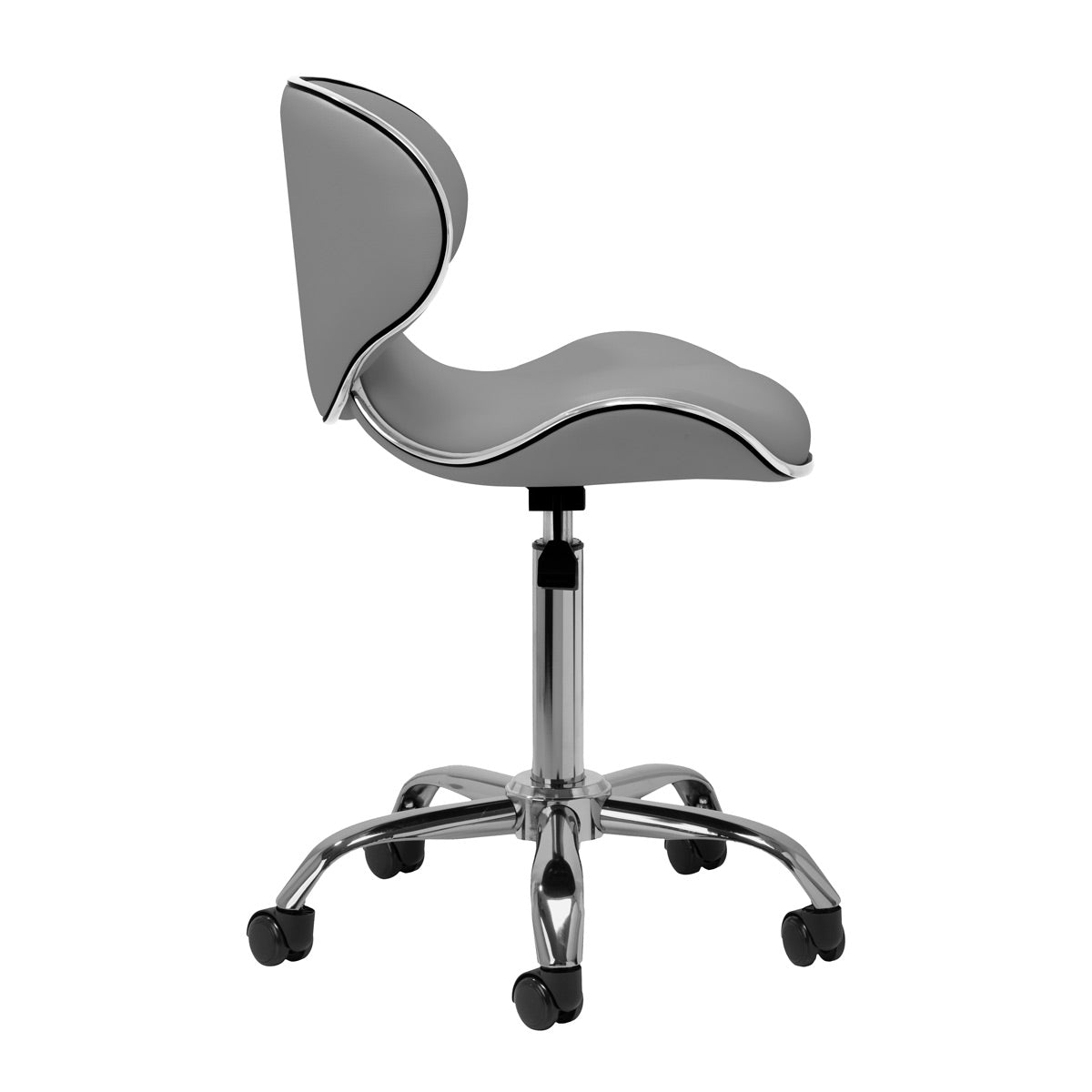 Gabbiano q-4599 gray cosmetic stool