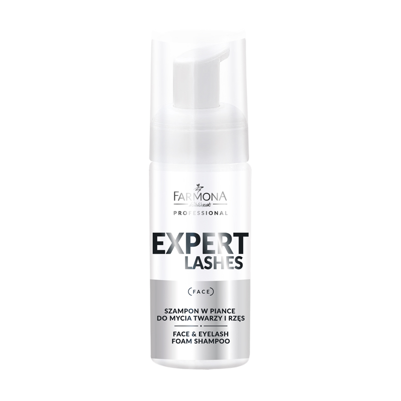 Farmona expert lashes foam shampoo for washing face and eyelashes 100ml