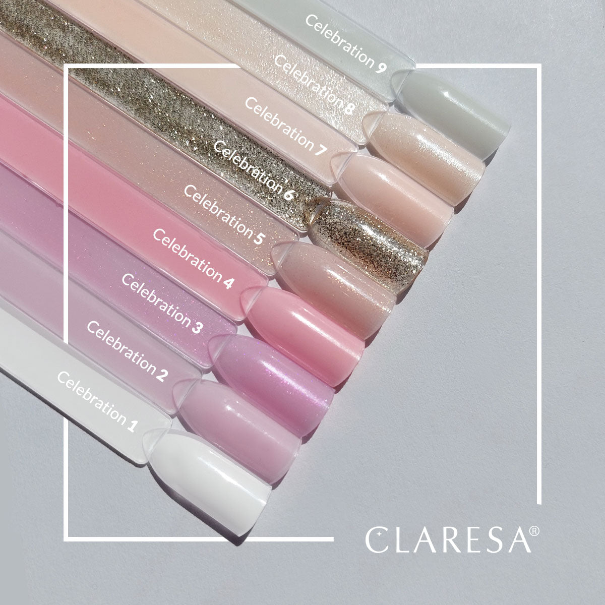CLARESA Hybrid varnish CELEBRATION 2 -5g