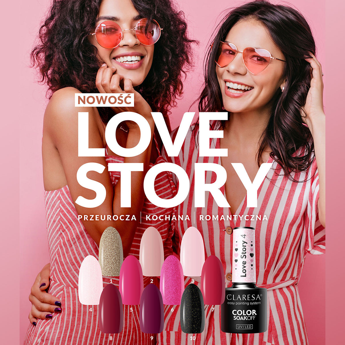 CLARESA Hybrid Polish LOVE STORY 1 - 5g