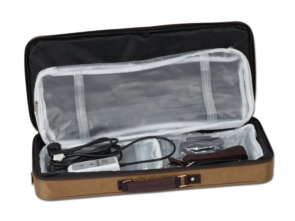 Portable stone and bamboo sticks heater