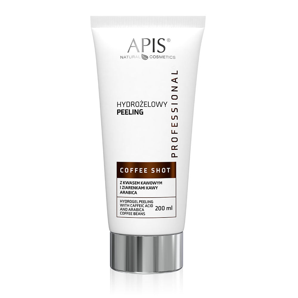Apis coffee shot hydrogel peeling with coffee acid and arabica coffee beans 200 m